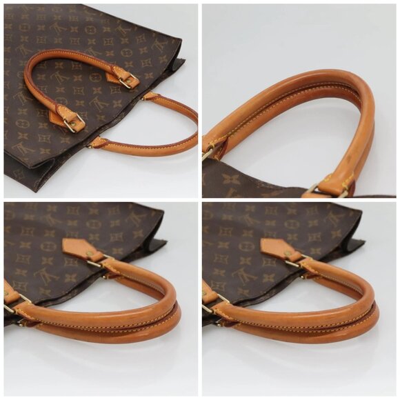 LOUIS VUITTON Monogram Sac Plat Hand Bag M51140 LV Auth BA4418 - Picture 16 of 16